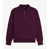 FRED PERRY Half-Zip Collared Sweatshirt M2426画像