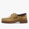 Timberland LUXE 3 EYE CLASSIC LUG WHEAT NUBUCK A5T8V754画像