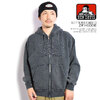BEN DAVIS LETTERS FADED ZIP HOODIE 1050-26780061画像