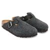 BIRKENSTOCK BOSTON BS(REGULAR FIT) CHARCOAL 1032471画像