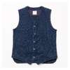 Soundman Working Waist Coat - Marcy - Indigo Dyed SASHIKO 3760-655C画像