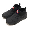 HUNTER TRAVEL 2.0 QUILTED SLIP ON TRAINER BLACK UFS7149REN-BLK画像