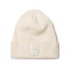 NEW ERA ベーシック カフニット MLB Tonal Logo ロサンゼルス・ドジャース オフホワイト 15119720画像