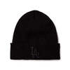 NEW ERA ベーシック カフニット MLB Tonal Logo ロサンゼルス・ドジャース ブラック 15119721画像