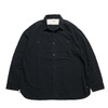 BURGUS PLUS Beta Chambray Work Shirt Wide Silhouette Black HBP-300CHBWD画像