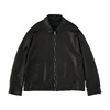 PORTER CLASSIC LEATHER ZIP UP JACKET W / LOVE & PEACE SILVER (ENTREFINO) BFA-P-017-3591画像