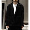 INTERIM DEADSTOCK WIDE CORDUROY OPEN COLLAR OVER SHIRT JACKET IT26A103画像