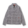 COOKMAN Delivery Jacket With Lining Glen Check Black 231-63432画像