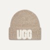 UGG Fuzzy UGG Logo Beanie 105248画像