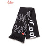 COOKMAN Knitted Scarf Flame Black Black 233-63253画像