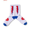 COOKMAN Rib Crew Socks Lightning White 233-63971画像