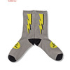 COOKMAN Rib Crew Socks Lightning Gray 233-63974画像