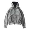 Subciety Double zip short hoodie 155-31298画像