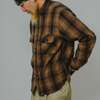 BIG MIKE Heavy Flannel L/S Shirt|BRN&times;BLK 102635104画像