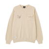 Schott CREW SWEAT RIB STITCH EAGLE 7826232006画像