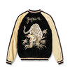 TAILOR TOYO Lot No. TT15975-119 / Mid 1950s Style Velveteen (Two-tone) &times; Acetate Souvenir Jacket &ldquo;WHITE TIGER&rdquo; &times; &ldquo;GOLD DRAGON&rdquo;画像
