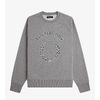FRED PERRY Tartan Applique Sweatshirt M3652画像