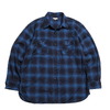 BURGUS PLUS Relax Indigo Ombre Shirt BP26507画像