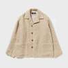 AUBERGE Champagne Gold Mohair Ortega Cross Short Jacket "TUCSON" AU26A10-A画像