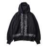 Subciety Embroidery bandanna hoodie 153-31208画像