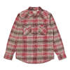 Levi's BARSTOW WESTERN STANDARD SHIRT WOODROW PLAID EARTH RED 85744-0131/857440131画像