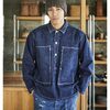 orslow 30'S DENIM PULLOVER SHIRT JACKET 01-8141-81画像