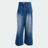 adidas Originals Mid Rise Wide Leg Denim Pant KQ8864画像