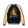 TAILOR TOYO Lot No. TT15976-119 / Early 1950s Style Acetate Souvenir Jacket &ldquo;ROARING TIGER&rdquo; &times; &ldquo;GOLD DRAGON&rdquo; (AGING MODEL)画像