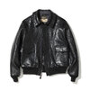 Buzz Rickson's Lot No. BR80690 / WILLIAM GIBSON COLLECTION Type BLACK A-2 GOAT SKIN画像