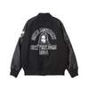 X-girl FACE PATCH STADIUM JACKET 105264021007画像