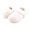 crocs CL UNFURGTBLE QUILTED VEGAN SUEDE BUBBLE ICE 214038-7DF画像