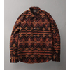 THE FLAT HEAD NATIVE PRINT WESTERN SHIRT FN-SCW-004L画像