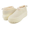 HUNTER UNISEX TRAVEL FLOW RECYCLED SUEDE TRAINER WILD CHALK UFF7159LEA画像