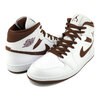 NIKE WMNS AIR JORDAN 1 MID wht/cacao wow-cacao wow BQ6472-125画像