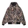 Carhartt WIP OG Active Jacket - Camo Feather Tree, Black heavy stone wash I035612画像