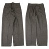 FULLCOUNT Herringbone Tweed Wide Tuck Trousers 1147画像