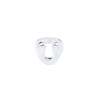CRIMIE LETTER RIBBON HORSE SHOE SILVER RING SMALL CR1-02C1-JW32画像