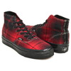 VANS PREMIUM LX AUTHENTIC HI 2.0 FLANNEL RED / BLACK VN000EGSREB画像
