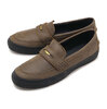 CONVERSE ALL STAR COINLOAFER WAXED LEATHER DARK-BROWN 31319360画像