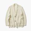 ATON MOHAIR SHAGGY KNIT JACKET JKAGLW0401画像