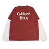 CAPTAINS HELM #2in1 LOGO LS TEE CH26-AW-T10画像