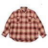REMI RELIEF Nep Check Flannel Work Shirts RN31393226画像