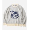 gym master シャギーニット COW クルーネック G833779画像