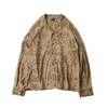 Subciety Faux suede bandanna shirt 155-20320画像