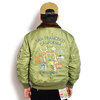 BEN DAVIS SOUVENIR EMB FLIGHT JACKET 1010-26780004画像