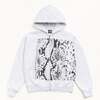 STUSSY SNAKESKIN ZIP HOODIE 1975199画像