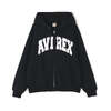 AVIREX DAILY LOGO ZIP UP HOODIE 7836931007画像
