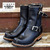 VIBERG BOOTS 9" ENGINEER BOOTS(#83) Black画像