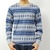 WASH'N'MADE スノーフレークジャガードクルーネックカットソー 10FWWNM01画像