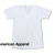 American Apparel #2456 Fine Jersey Short Sleeve V-Neck画像